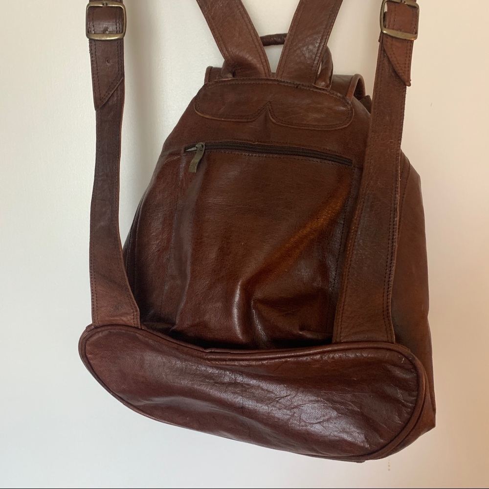 Leather Backpack - Picture 6 of 10